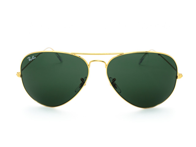 Сонцезахисні окуляри Ray-Ban Aviator Large Metal RB 3025 001 62 мм. TINTED GREEN 