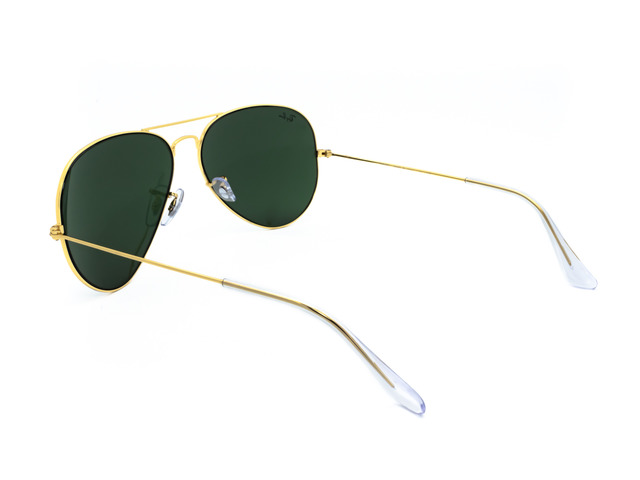 Сонцезахисні окуляри Ray-Ban Aviator Large Metal RB 3025 001 62 мм. TINTED GREEN . Фото 4