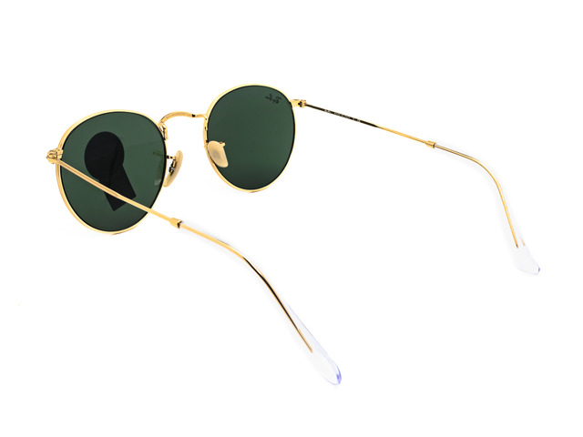 Сонцезахисні окуляри Ray-Ban Round Metal RB 3447 001 50 мм. TINTED GREEN. Фото 4