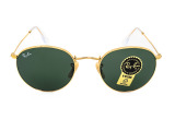Сонцезахисні окуляри Ray-Ban Round Metal RB 3447 001 50 мм. TINTED GREEN