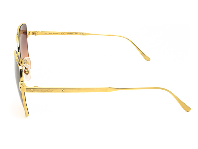 Сонцезахисні окуляри Cartier CT0328S 003 59 мм. GRADIENT PINK GOLD. Фото 3
