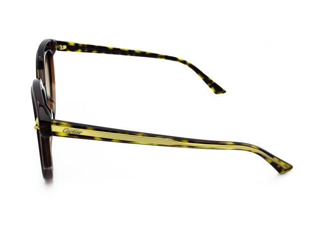 Сонцезахисні окуляри Cartier CT0197S 002 54 мм. GRADIENT BROWN. Фото 3