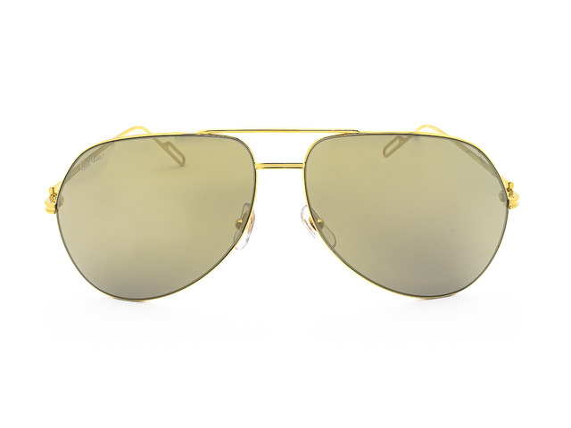 Сонцезахисні окуляри Cartier CT0110S 007 62мм. MIRROR GOLD