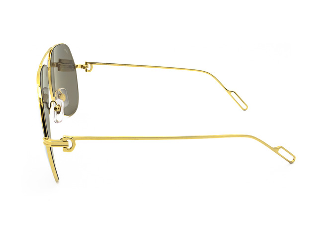 Сонцезахисні окуляри Cartier CT0110S 007 62мм. MIRROR GOLD. Фото 3