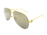Сонцезахисні окуляри Cartier CT0110S 007 62мм. MIRROR GOLD. Фото 2