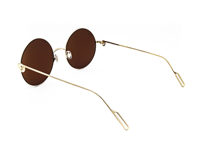 Сонцезахисні окуляри Cartier CT0156S 002 56 TINTED BROWN. Фото 4
