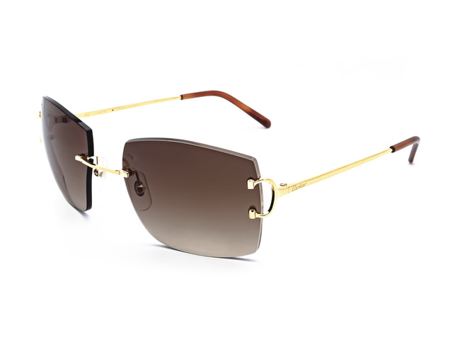 Сонцезахисні окуляри Cartier CT0009RS 57мм. 001 GRADIENT BROWN