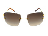 Сонцезахисні окуляри Cartier CT0009RS 57мм. 001 GRADIENT BROWN
