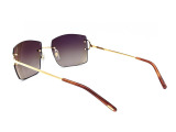 Сонцезахисні окуляри Cartier CT0009RS 57мм. 001 GRADIENT BROWN. Фото 4