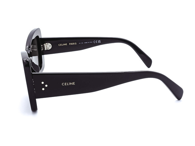 Сонцезахисні окуляри CELINE CL40236I 01A 54 мм. TINTED GREY. Фото 3