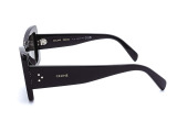Сонцезахисні окуляри CELINE CL40236I 01A 54 мм. TINTED GREY. Фото 3