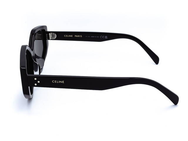 Сонцезахисні окуляри CELINE CL40229F 01A 57 мм. TINTED GREY. Фото 3