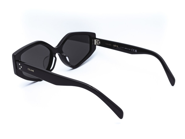 Сонцезахисні окуляри CELINE CL40229F 01A 57 мм. TINTED GREY. Фото 4