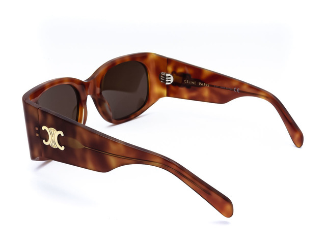 Сонцезахисні окуляри CELINE CL40211I 53E 54 мм. TINTED BROWN. Фото 4