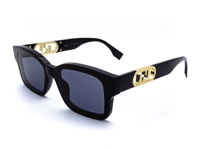 Сонцезахисні окуляри FENDI FE40050I 01V 53 мм. TINTED BLUE 