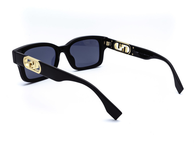 Сонцезахисні окуляри FENDI FE40050I 01V 53 мм. TINTED BLUE . Фото 4