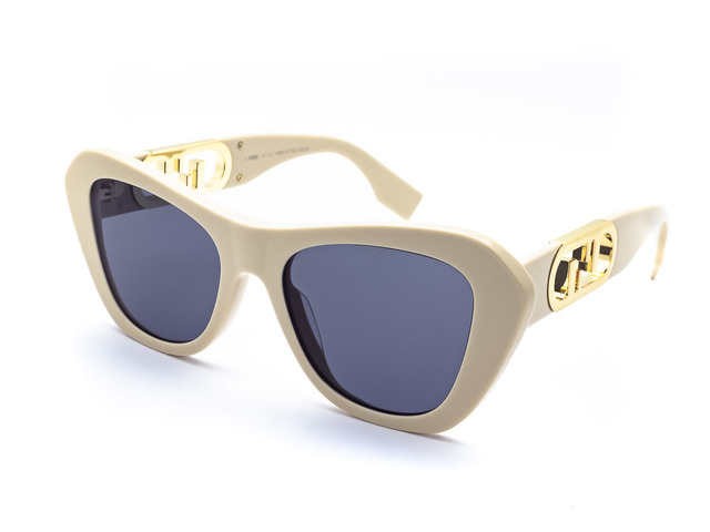 Сонцезахисні окуляри FENDI FE40064F 25V  52мм. TINTED BLUE 