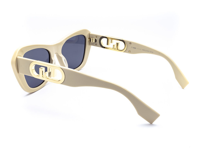 Сонцезахисні окуляри FENDI FE40064F 25V  52мм. TINTED BLUE . Фото 4