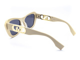 Сонцезахисні окуляри FENDI FE40064F 25V  52мм. TINTED BLUE . Фото 4