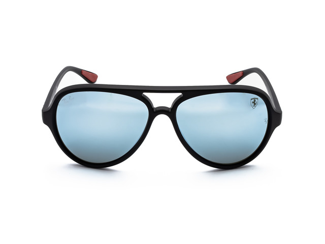 Сонцезахисні окуляри Ray-Ban Scuderia Ferrari Collection RB 4125M F602/30 57мм. MIRROR SILVER