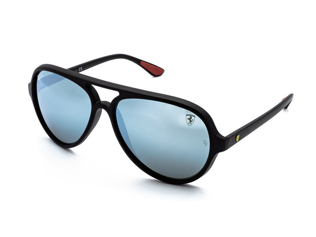 Сонцезахисні окуляри Ray-Ban Scuderia Ferrari Collection RB 4125M F602/30 57мм. MIRROR SILVER