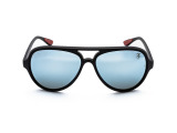 Сонцезахисні окуляри Ray-Ban Scuderia Ferrari Collection RB 4125M F602/30 57мм. MIRROR SILVER