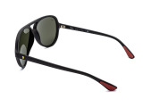 Сонцезахисні окуляри Ray-Ban Scuderia Ferrari Collection RB 4125M F602/30 57мм. MIRROR SILVER. Фото 4