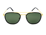 Сонцезахисні окуляри MOSCOT Macher BLACK/ GOLD 55 мм. TINTED GREEN