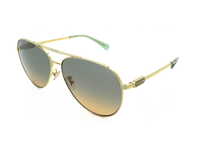Сонцезахисні окуляри COACH HC7140 900513 61мм. GRADIENT GREEN/BROWN