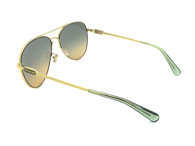 Сонцезахисні окуляри COACH HC7140 900513 61мм. GRADIENT GREEN/BROWN. Фото 4