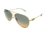 Сонцезахисні окуляри COACH HC7140 900513 61мм. GRADIENT GREEN/BROWN. Фото 2