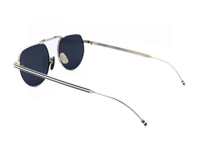 Сонцезахисні окуляри THOM BROWNE TBS 918-A-01//SLV 51мм. TINTED GREY. Фото 4