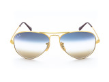 Сонцезахисні окуляри Ray-Ban Aviator Metal II RB 3689 001/GD 55 мм. GRADIENT BLUE/YELOW