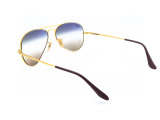 Сонцезахисні окуляри Ray-Ban Aviator Metal II RB 3689 001/GD 55 мм. GRADIENT BLUE/YELOW. Фото 4