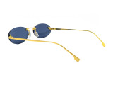 Сонцезахисні окуляри FENDI FE4075US 30V 54 мм. TINTED BLUE. Фото 4