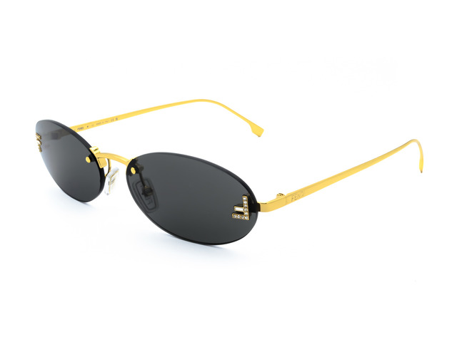 Сонцезахисні окуляри FENDI FE4075US 30A 54 мм. TINTED GREY. Фото 2