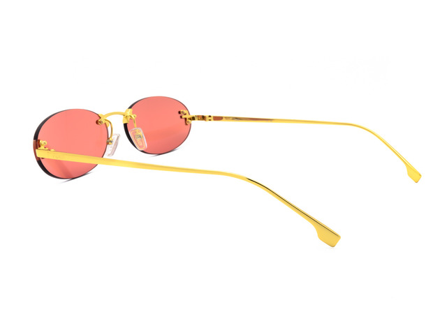 Сонцезахисні окуляри FENDI FE4075US 30S 54 мм. TINTED PINK. Фото 4