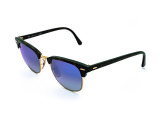 Сонцезахисні окуляри Ray-Ban Clubmaster Flash Lenses RB 3016 990/7Q 49 мм. MIRROR BLUE. Фото 2