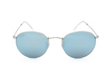 Сонцезахисні окуляри Ray-Ban Round Metal Flash Lenses RB 3447 019/30 50 мм. MIRROR CRYSTAL SILVER