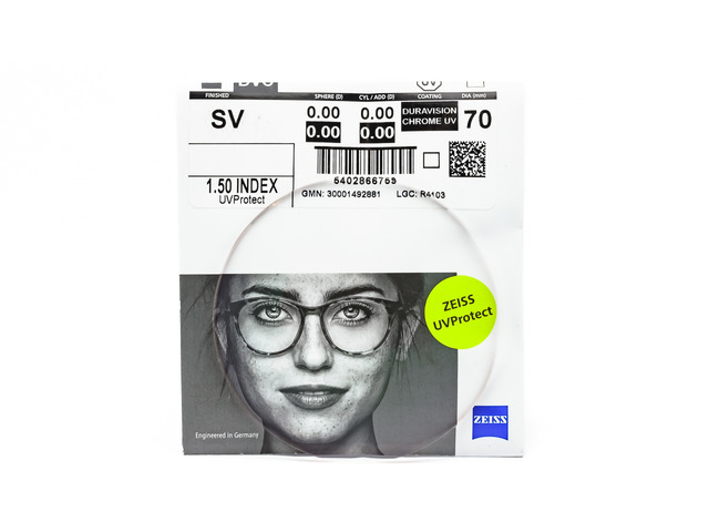 Лінзи для окулярів ZEISS Monof. Sph 1.5 DVC UV