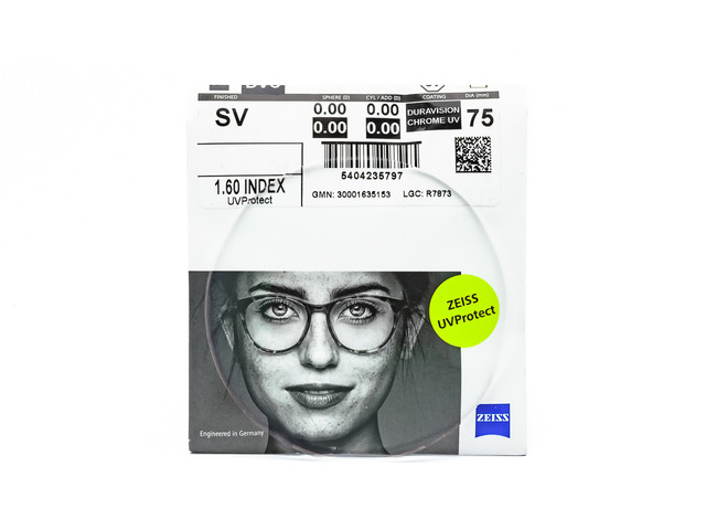 Лінзи для окулярів ZEISS Monof. Sph 1.6 DVC UV
