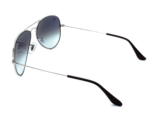 Сонцезахисні окуляри Ray-Ban Aviator Large Metal RB 3025 003/3F 58 мм. GRADIENT BLUE. Фото 4