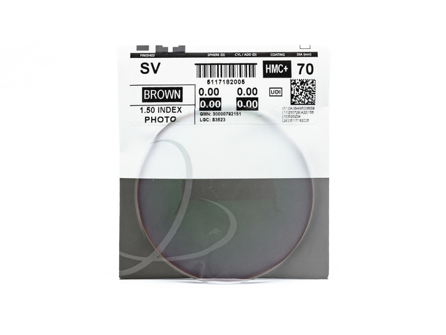 Лінзи для окулярів SYNCHRONY SV 1.5 PHOTO BROWN HMC