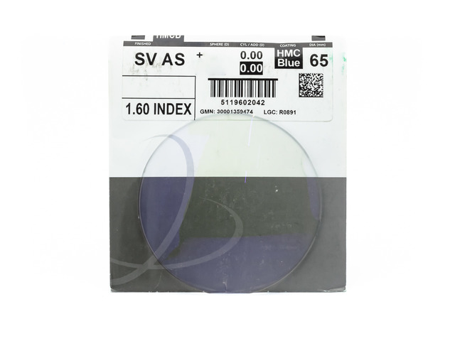 Лінзи для окулярів SYNCHRONY SV AS 1.6 HMC BLUE