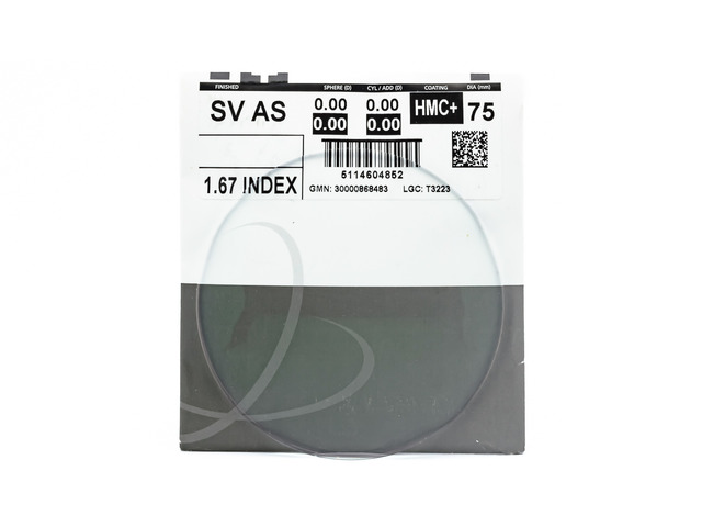 Лінзи для окулярів SYNCHRONY AS 1.67 HMC+