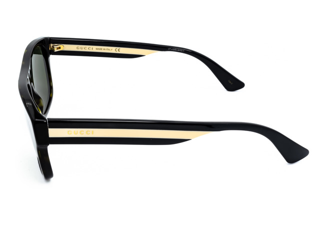 Сонцезахисні окуляри GUCCI GG 0341S 003 56мм. TINTED GREEN. Фото 3
