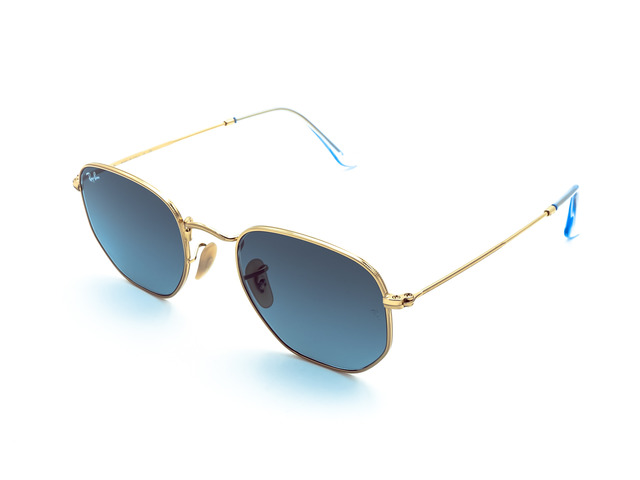 Сонцезахисні окуляри Ray-Ban Hexagonal Flat Lenses RB 3548-N 9123/3M 51 мм. GRADIENT BLUE