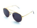 Сонцезахисні окуляри Ray-Ban Round Double Bridge RB 3647-N 9210/R5 51 мм. TINTED BLUE. Фото 2