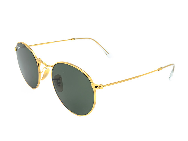 Сонцезахисні окуляри Ray-Ban Round Metal RB 3447 001 53 мм. TINTED GREEN