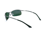 Сонцезахисні окуляри Ray-Ban Top Bar RB 3183 004/9A 63 мм. TINTED GREEN POLAR. Фото 4